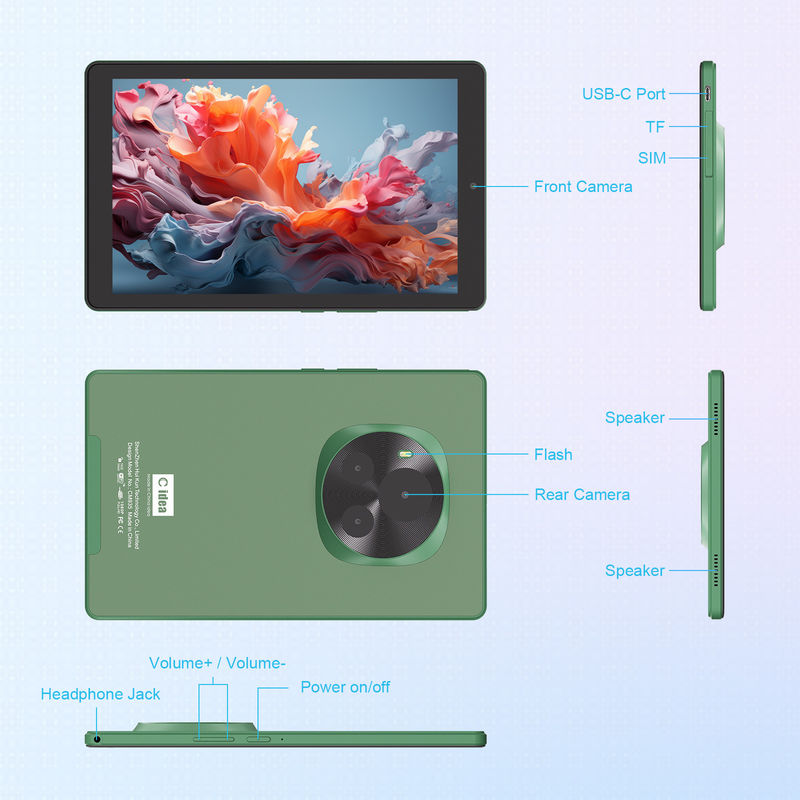 C アイデア 9 インチ WIFI タブレット 800x1280 IPS タッチスクリーン タブレット スタイラスペン CM935 緑