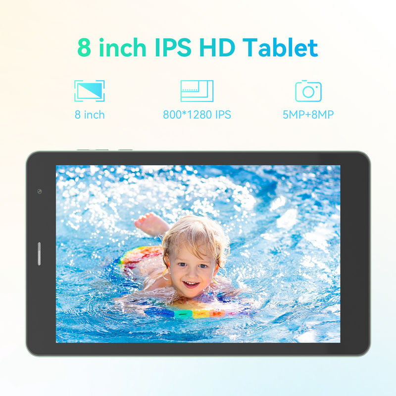 C アイデア 高解像度ディスプレイ 8インチ タブレットPC ティーンエイジャー教育 CM828 グリーン