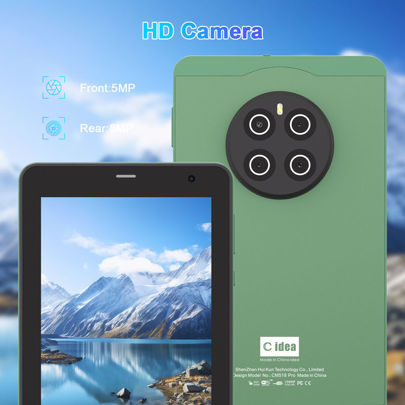 C アイデア 7 インチ タブレット SIM Wifi アンドロイド スマート タブレット PC CM518 Pro グリーン