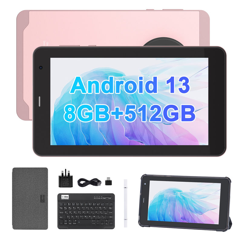 C アイデア 7 インチ タブレット SIM Wifi アンドロイド タブレット PC CM518 プロピンク