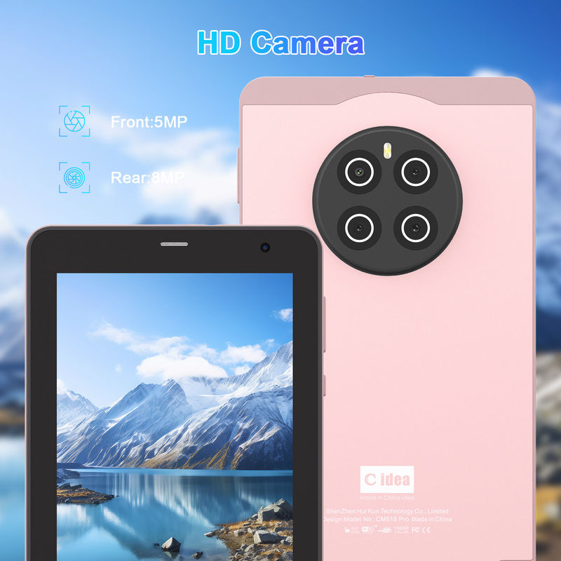 C アイデア 7 インチ タブレット SIM Wifi アンドロイド タブレット PC CM518 プロピンク