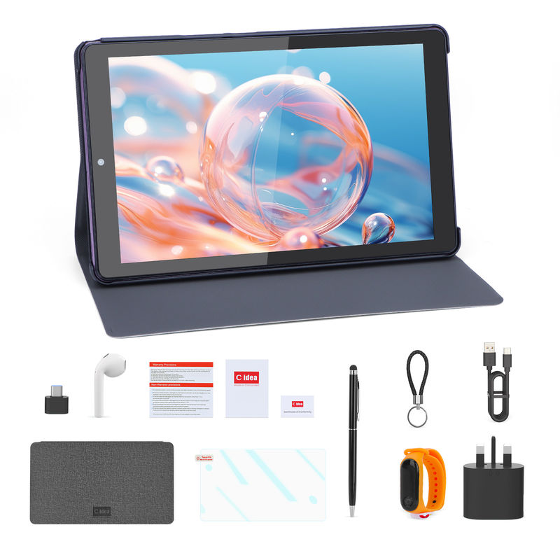 C アイデア 9 インチ タブレット 5MP+8MP ティーンエイジャーの教育タブレット ペン CM935 パープル