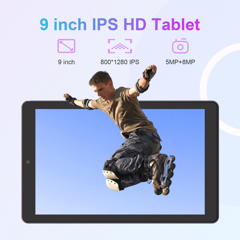 C アイデア 9 インチ タブレット 5MP+8MP ティーンエイジャーの教育タブレット ペン CM935 パープル