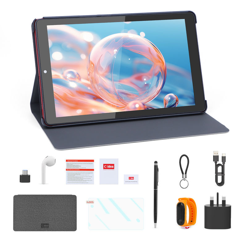 C アイデア MTK クアッドコアタブレット 9インチ アンドロイドタブレット ペンとケース CM935 赤