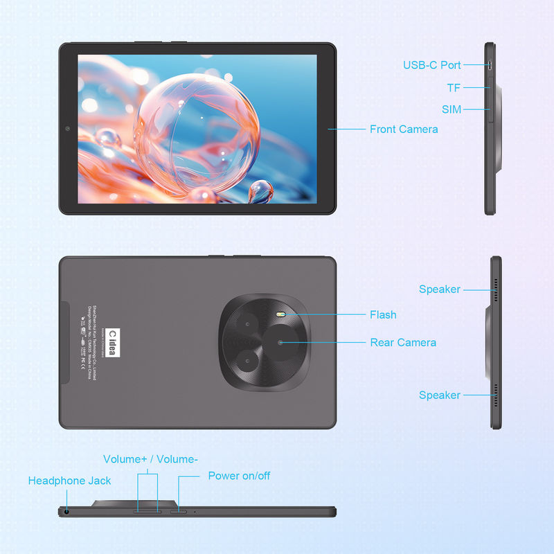 C アイデア アンドロイド タブレット IPS スクリーン スマート タブレット PC With Sim 教育用学生 CM935 黒