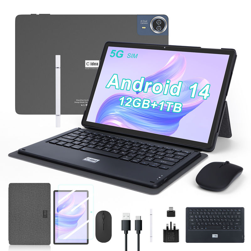 C アイデア 14 インチ タブレット 大容量 1200*1920 FHD スクリーン アンドロイド タブレット PC CM14000 plus