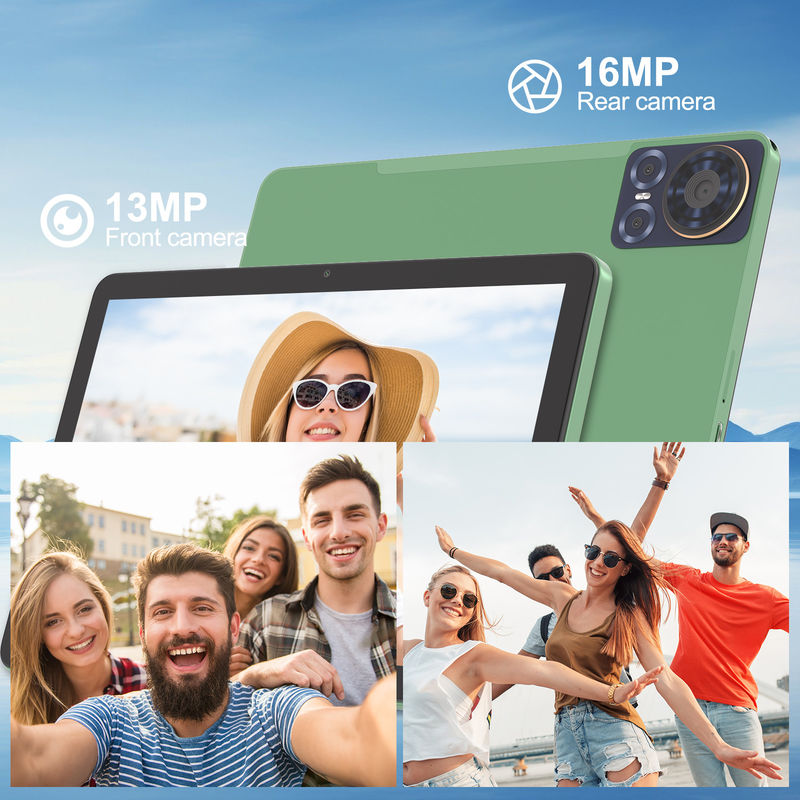 C アイデア アンドロイド 5G タブレット シムサポートキーボード 10.1 インチ タブレット PC CM8300プラス グリーン