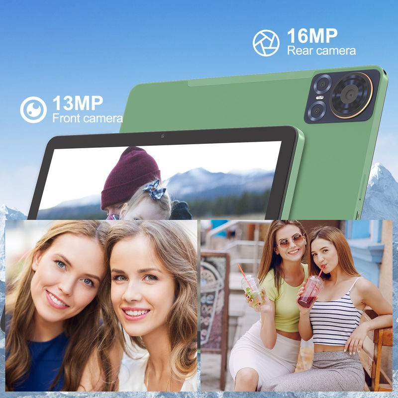 C アイデア 10.1 インチ 5G タブレット シム付き アンドロイド 14 タブレット PC 教育用 CM8300プラス グリーン