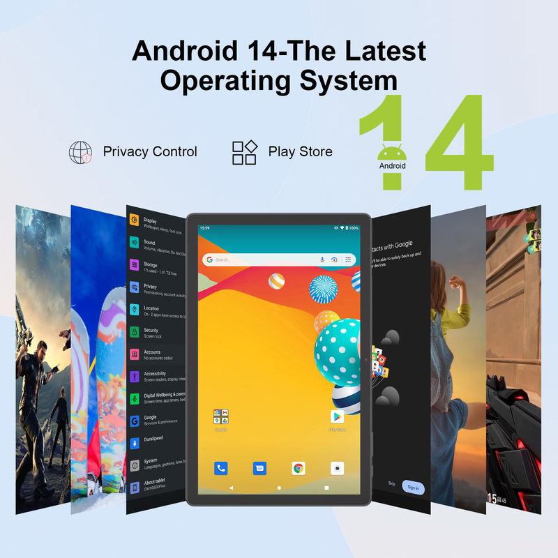 C アイデア 10.36 インチ タブレット PC 2K スクリーン 最新の Android タブレット 学生用 Cm10500 Plus グレー