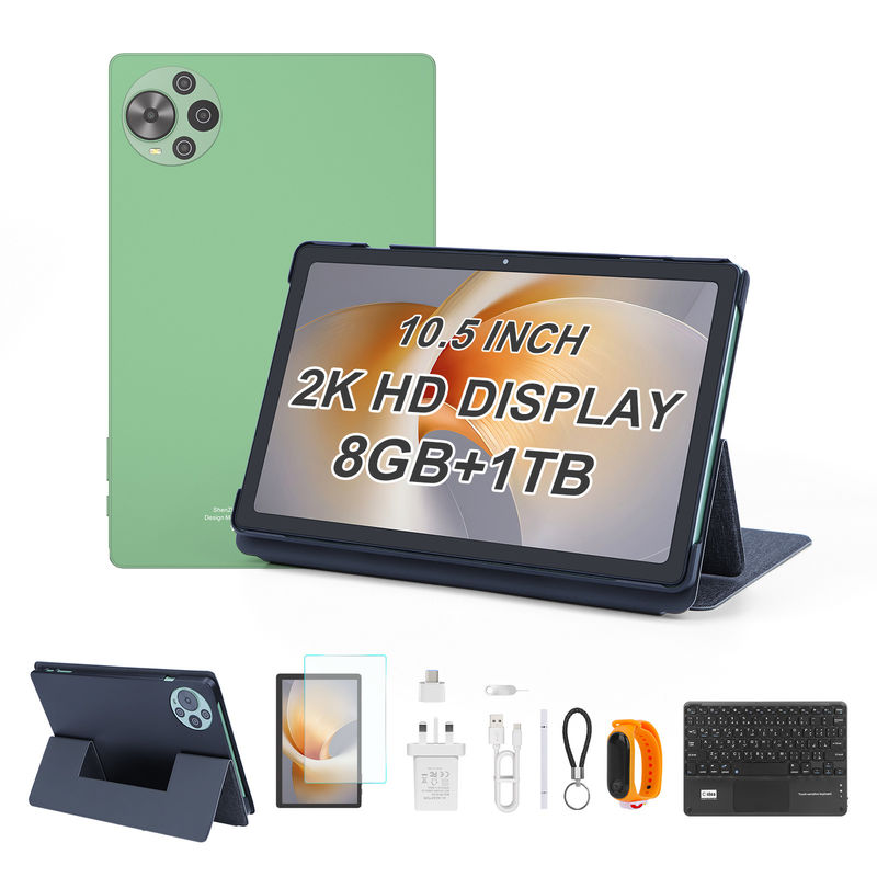 C Idea 最新 10.5 インチ タッチスクリーン Android タブレット デュアル SIM CM10500 Plus グリーン