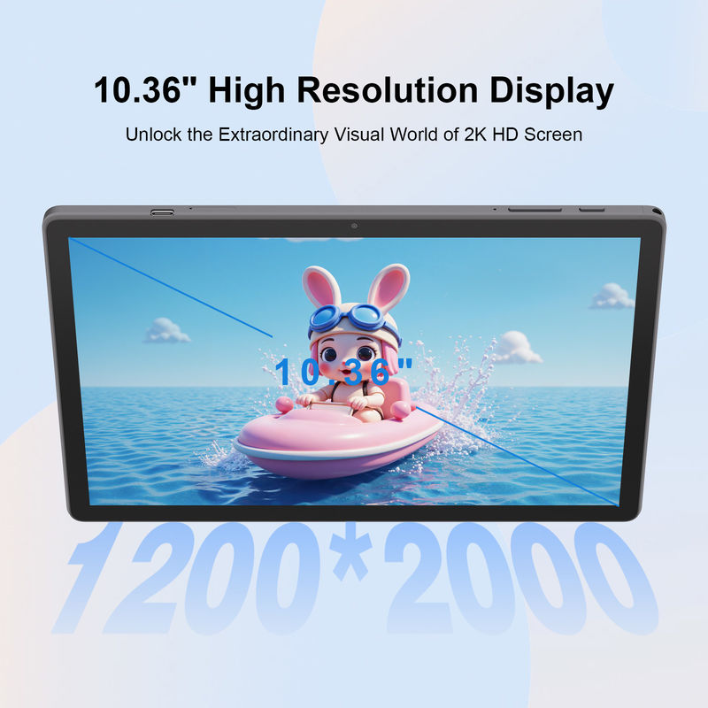 C アイデア 10.36 インチ アンドロイド 14 タブレット PC 2k スクリーン 学生のための教育タブレット R1036