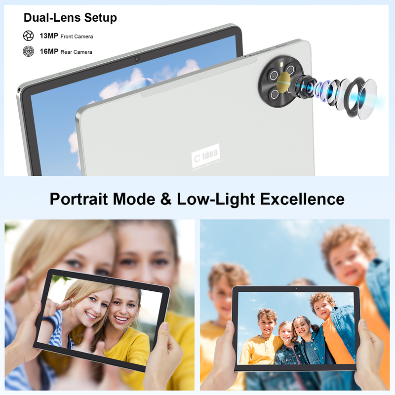 C アイデア 10.1 インチ SIM タブレット WIFI アンドロイド タブレット スタイラスペン CM8800プラス シルバー