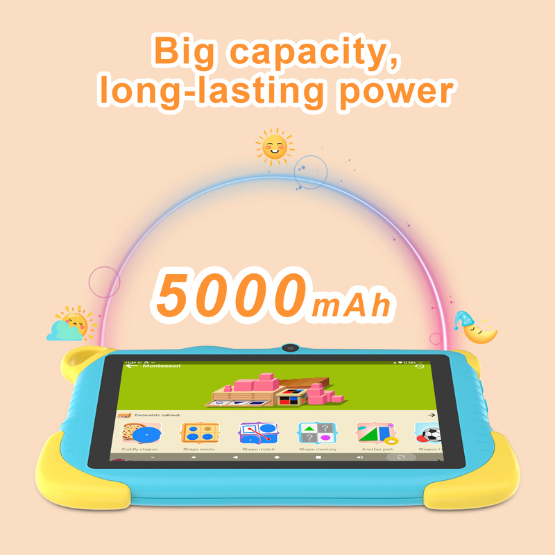 C アイディア 7 インチ Android 15 教育用スマートタブレット CM78 学生用 青