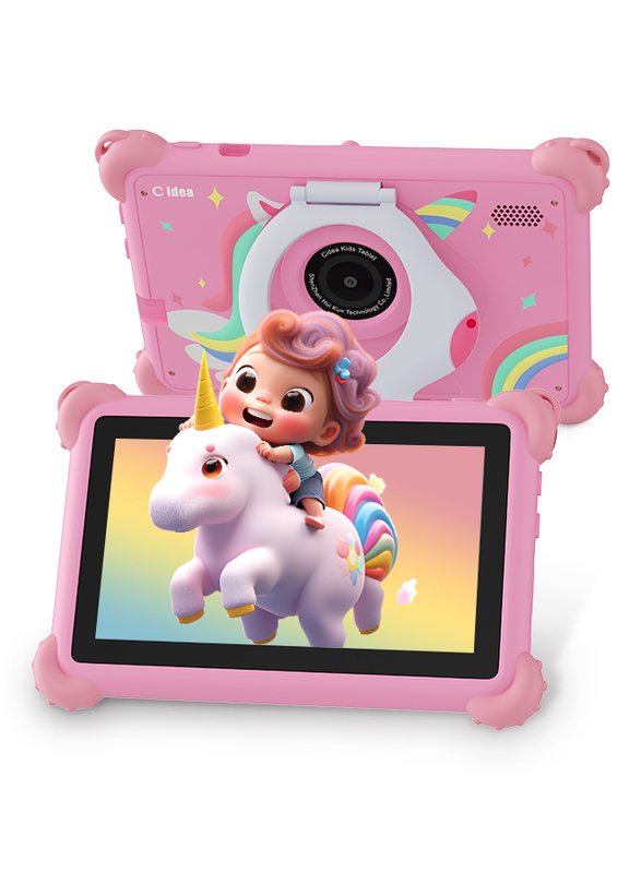 C アイデア 7 インチ アンドロイド 14 教育用スマートタブレット 学生用 CM88ピンク