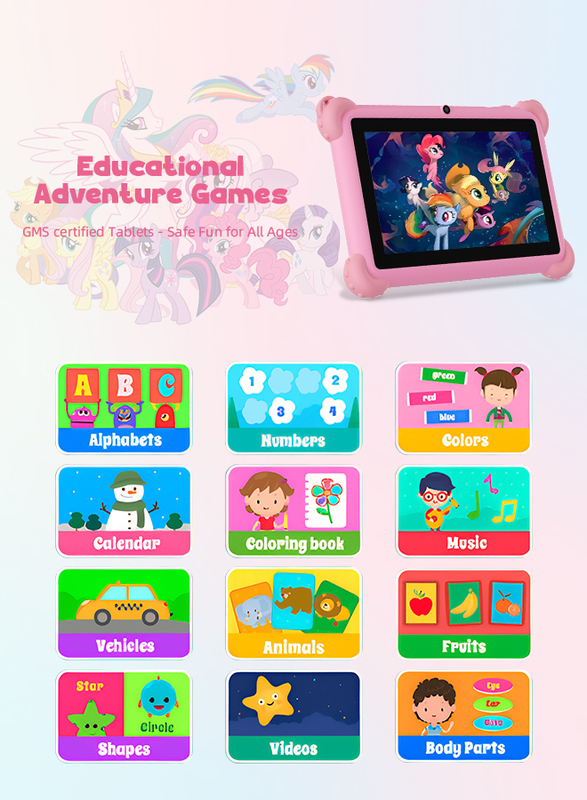 C アイデア 7 インチ アンドロイド 14 教育用スマートタブレット 学生用 CM88ピンク