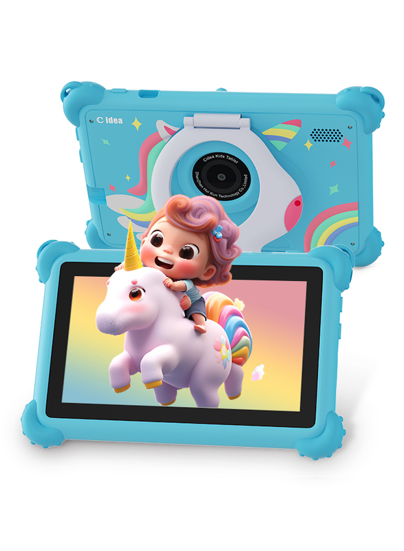 C アイデア 7 インチ アンドロイド 14 教育用スマートタブレット 学生用 CM88 青