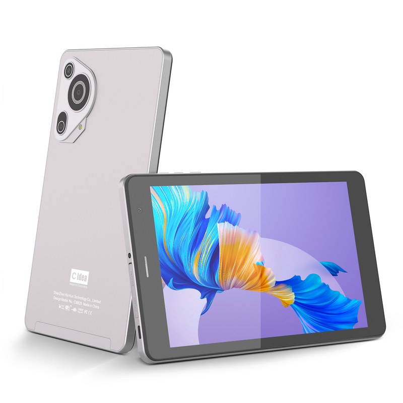 C アイデア 青春シルバー 8 インチ タブレット Android 15 TFカードスロット,Wi-Fi,8GB +512GB,800*1280 IPS インセル CM828