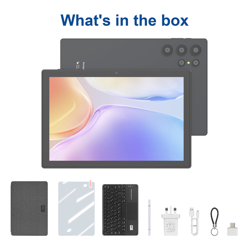 C idea 10.1インチ Android WiFi タッチスクリーン タブレットPC 5G LET キーボード CM8900plus