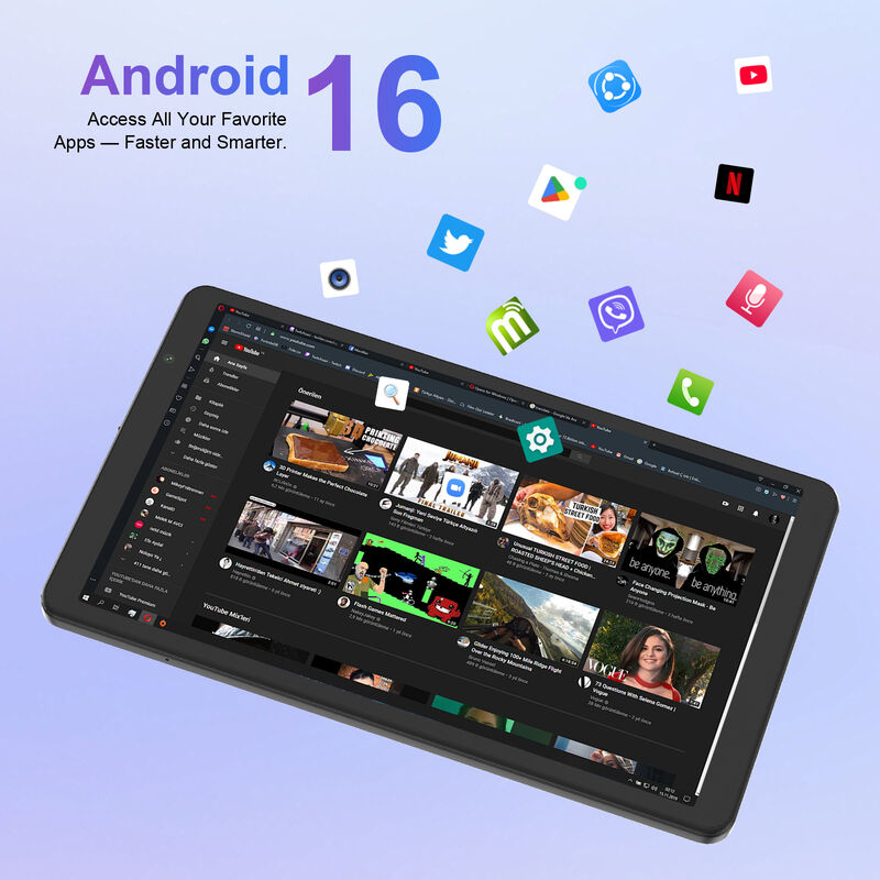 C idea 8 Inch Smart Tablet PC With Keyboard 8GB RAM+512 ROM 800*1340 IPS incell タッチスクリーン ディスプレイ BLACK CM866 試聴する