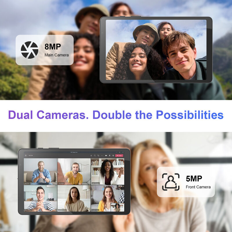 Cアイディア 8インチ スマートタブレット PC キーボード 8GB RAM+512 ROM 800*1340 IPS インセル タッチスクリーン 画面灰 CM866