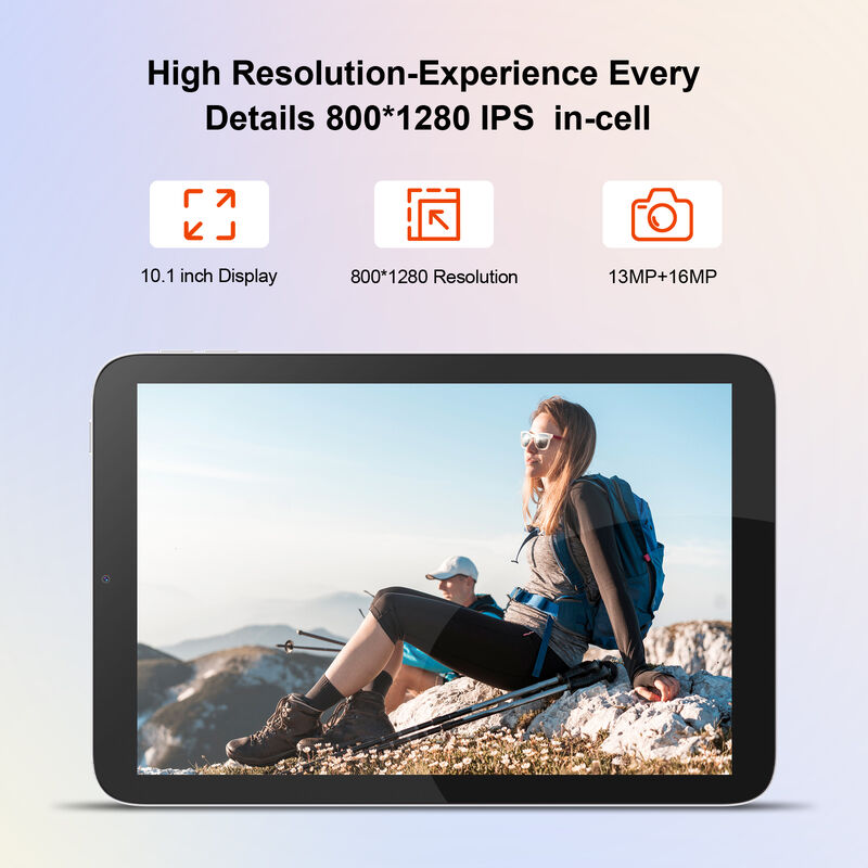 Cアイディア 10.1インチ Android WiFiタッチ画面 5Gキーボード 4コア CM10017Airの青いタブレットPC
