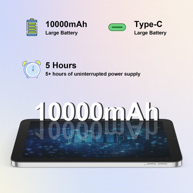 Cアイディア 10.1インチ Android WiFiタッチ画面 5Gキーボード 4コア CM10017Airの青いタブレットPC