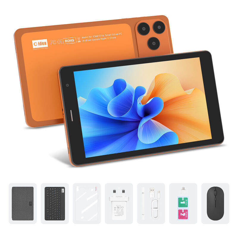 C アイデア 7インチ Wifi タブレット ケース 8+256GB ストレージ クアッドコア プロセッサ 600x1024 IPS タッチスクリーン CM517 エア