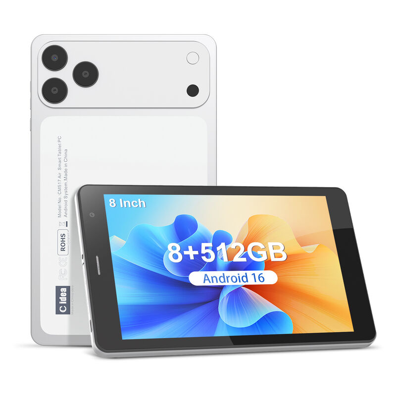 C idea 7 inch Wifi Tablet with Case 8+256GB Storage Quad Core Processor 600x1024 IPS Touchscreen CM517 air