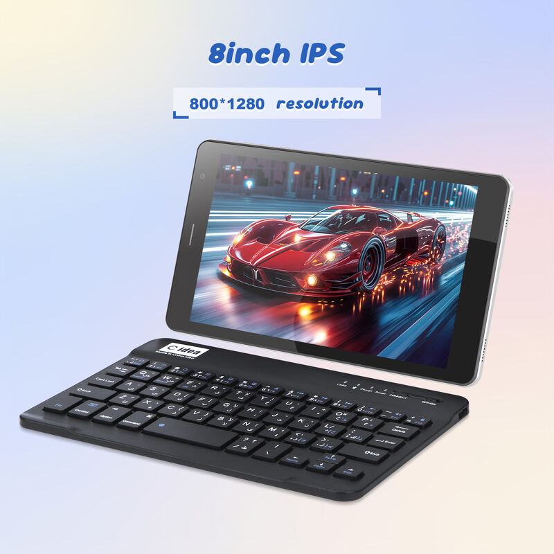 C idea 7 inch Wifi Tablet with Case 8+256GB Storage Quad Core Processor 600x1024 IPS Touchscreen CM517 air