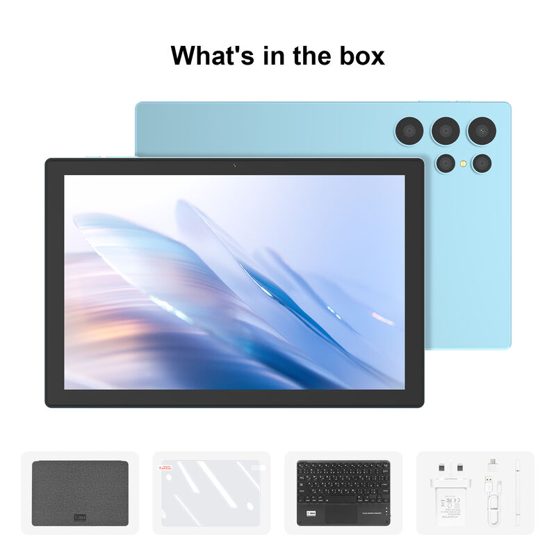 C Idea 10.1インチタブレットPC Qualcomm Androidタブレット 教育用 CM9000ultra ブルー