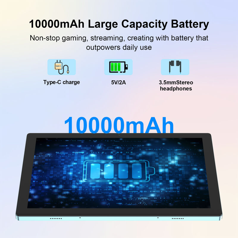 C Idea 10.1インチタブレットPC Qualcomm Androidタブレット 教育用 CM9000ultra ブルー