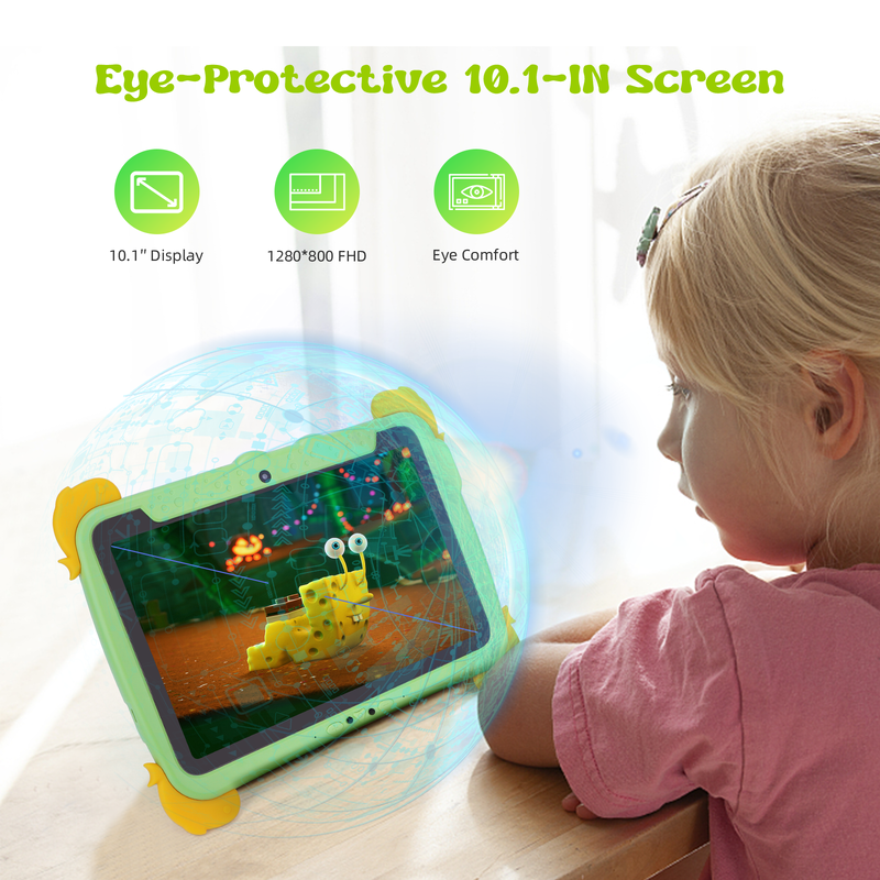 C Idea 10.1インチ Android タブレット 4GB RAM 64GB ROM タブレット Kidspad P1100