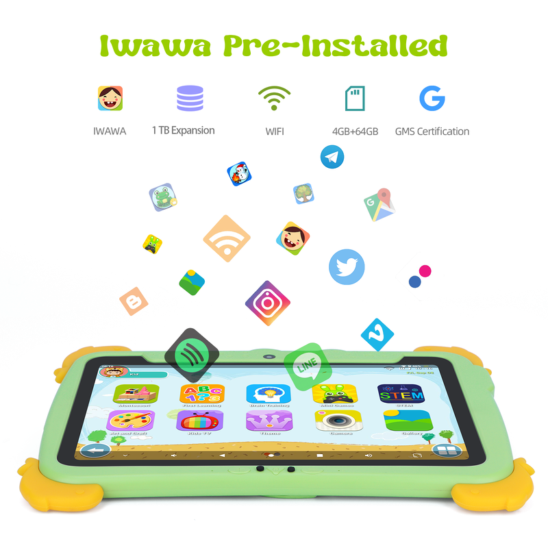 C Idea 10.1インチ Android タブレット 4GB RAM 64GB ROM タブレット Kidspad P1100